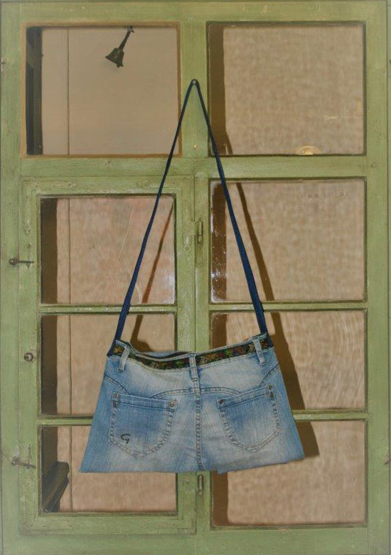 Hundetasche aus Jeans
