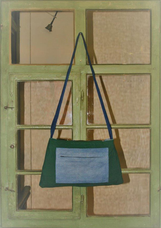 Hundetasche aus Jeans