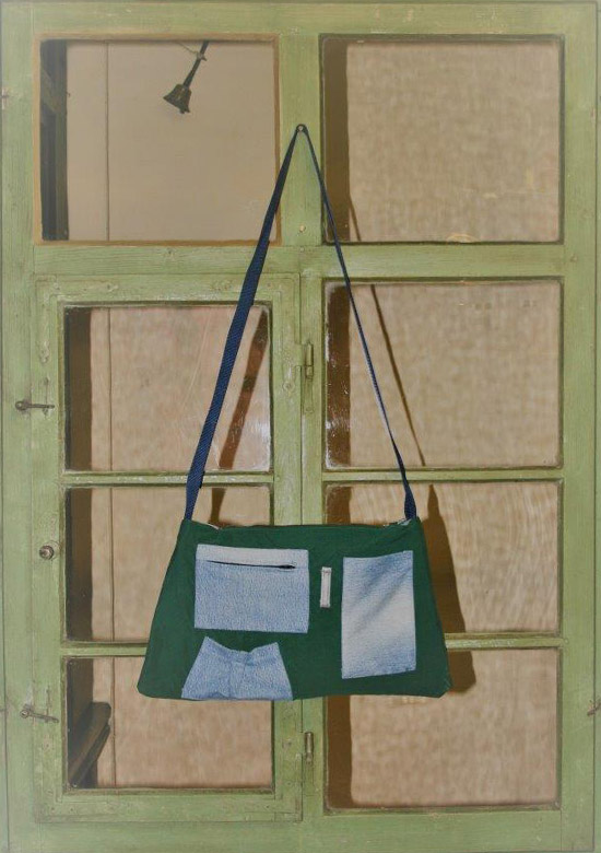 Hundetasche aus Jeans